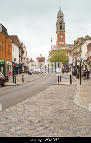 Colchester High Street Banque D'Images