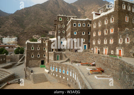 Patrimoine Rojal Vilage dans la province d'Asir en Arabie Saoudite Banque D'Images