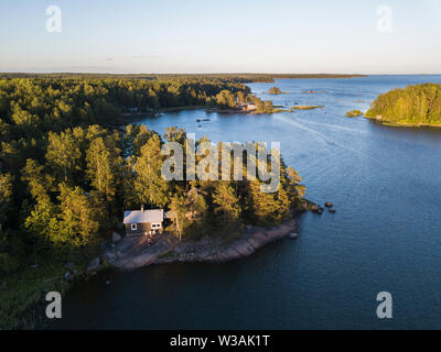 Paysage Finlandais Banque D'Images