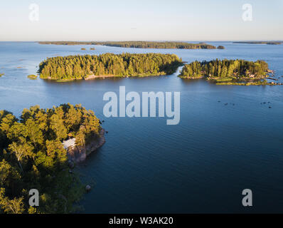 Paysage Finlandais Banque D'Images