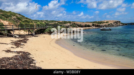 Plage de Rockingham, Western Australia, Australia Banque D'Images