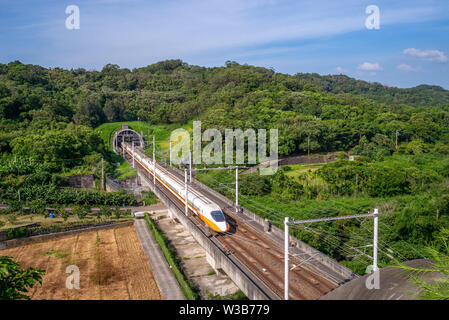 Taiwan high speed rail (THSR) à miaoli Banque D'Images