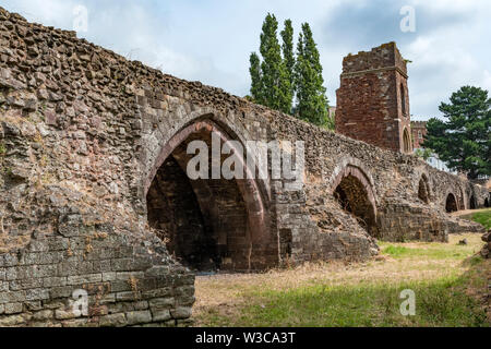 L'exe bridge médiévale dans la ville d'Exeter, Devon, Angleterre, Grande-Bretagne, Royaume-Uni Banque D'Images