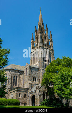 Irving Memorial Chapel, Mercersburg Academy, Mercersburg, Pennsylvania Banque D'Images