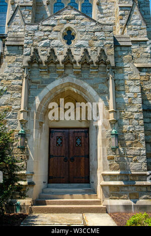 Irving Memorial Chapel, Mercersburg Academy, Mercersburg, Pennsylvania Banque D'Images