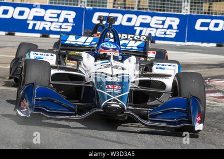 Toronto, Ontario, Canada. 14 juillet, 2019. VERIZON pilote Indycar Series TAKUMA SATO (30) la race dans la série Indycar VERIZON Honda Indy Toronto de course qui s'est tenue à Toronto, Canada Crédit : Angel Marchini/ZUMA/Alamy Fil Live News Banque D'Images