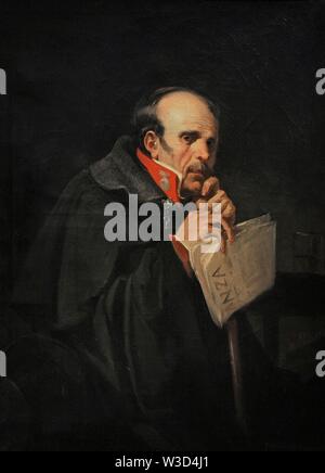 Valeriano Domínguez Bécquer (1833-1870). Pintor español. El conspirador carlista, 1856. Museo del Romanticismo. Madrid. España. Banque D'Images