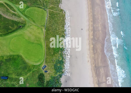 Le Royal Portrush ouvert Banque D'Images