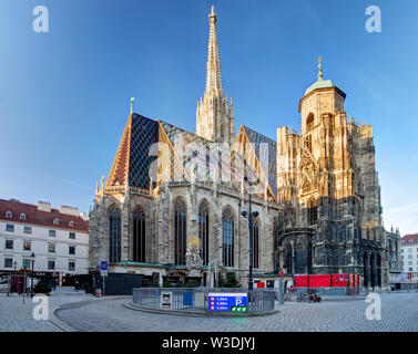 La cathédrale Saint-Étienne de Vienne, Autriche Banque D'Images