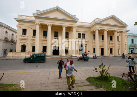 Amérique latine, Caraïbes, Cuba, Santa Clara, Parque Leoncio Vidal Banque D'Images