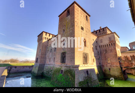 L'Italie, Lombardie, Mantova, le château Saint-Georges Banque D'Images