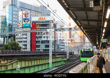 Le Japon, Honshu, Tokyo, Yurakacho, Japan Railways (JR), la station de Yurakacho Banque D'Images