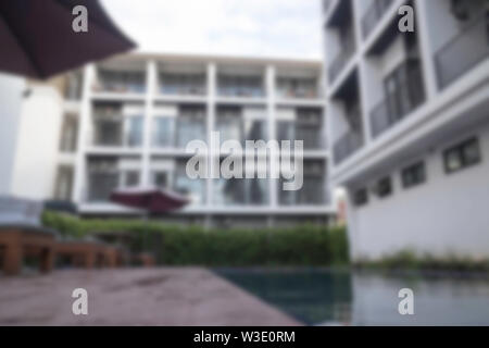 Arrière-plan flou de piscine, stock photo Banque D'Images