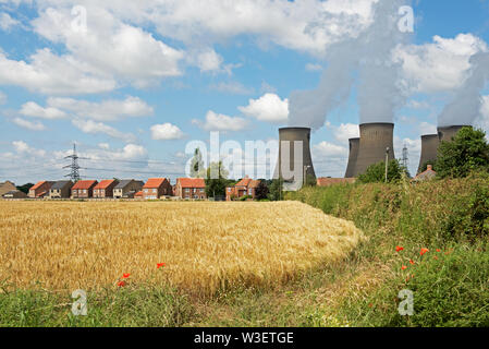 Drax Power Station, North Yorkshire, England UK Banque D'Images