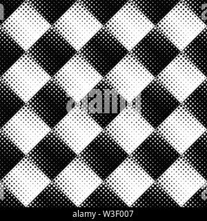 Modèle de point background design - abstract vector illustration noir et blanc provenant des milieux Illustration de Vecteur