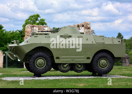 La guerre d'indépendance croate, Musée Muzej Domovinskog rata Karlovac, Croatie, Europe Banque D'Images