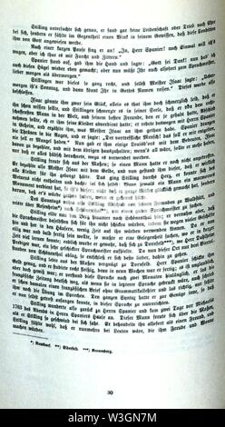 CHRONIK DER FAMILIE FLENDER, Ludwig Voss (Verlag), Düsseldorf 1900, S. 30 (Johann Heinrich Jung, gen. Jung-Stilling, geb. En 1740 Grund im Siegerland, gest. 1817 à Karlsruhe beschreibt Peter Johannes Flender). Banque D'Images