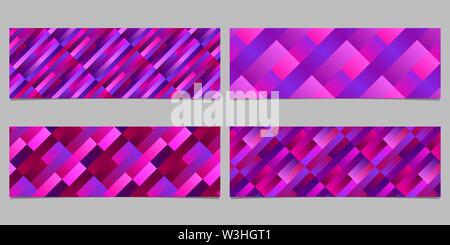 Arrière-plan de motif géométrique stripe collection - abstract vector graphic Illustration de Vecteur