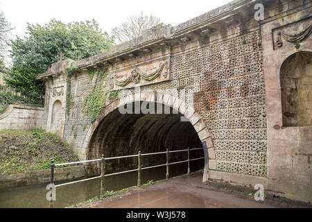 Avis de Kennet and Avon Canal, pont montrant Somerset Banque D'Images