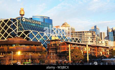 La ville de Sydney d'or Banque D'Images