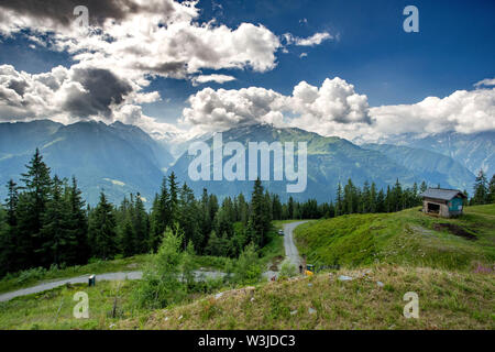 Graz, Autriche. 16 juillet, 2019. BRAMBERG AM WILDKOGEL, 16-07-2019, l'Ajax en Autriche. Pré saison 2019-2020. Détail de montagne. Credit : Pro Shots/Alamy Live News Banque D'Images