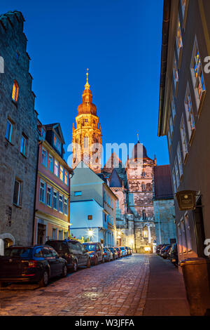 COBURG, ALLEMAGNE - circa 2019, juillet : l'église St Moriz alias Morizkirche de Coburg, Allemagne Banque D'Images