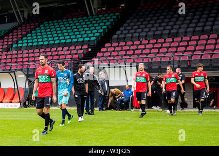 Nimègue, aux Pays-Bas. 16 juillet, 2019. NEC NIMÈGUE, photocall, football, saison 2019-2020, 16-07-2019, Stadium de Goffert, Crédit : Pro Shots/Alamy Live News Banque D'Images