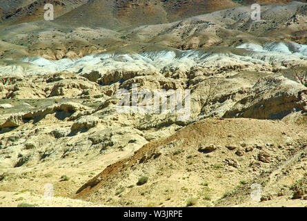 Plateau près du lac Khyargas Nuur, mongol Plateau Ustyurt Banque D'Images