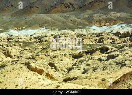 Plateau près du lac Khyargas Nuur, mongol Plateau Ustyurt Banque D'Images