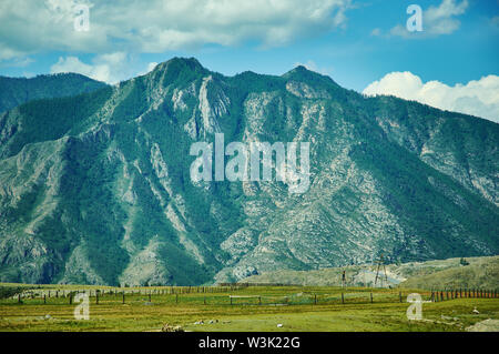 L'Altaï montagne. Katyn Chuisky valley Banque D'Images