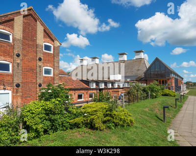 Snape Maltings Concert Hall Snape Maltings Suffolk Angleterre Banque D'Images