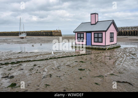 D'ART, partie de la maison de vacances projet, dans le port de Folkestone, Kent, UK en juillet 2019 Banque D'Images