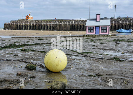 D'ART, partie de la maison de vacances projet, dans le port de Folkestone, Kent, UK en juillet 2019 Banque D'Images