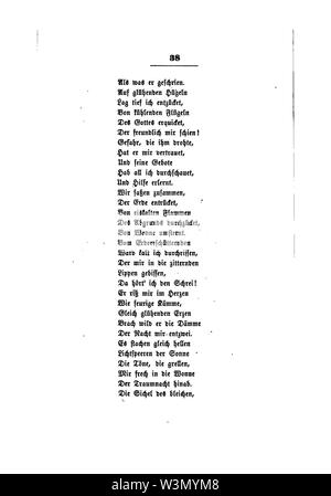 Clemens Brentano's gesammelte Schriften VI 038. Banque D'Images