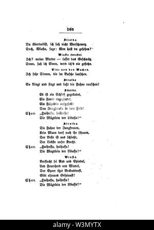 Clemens Brentano's gesammelte Schriften VI 165. Banque D'Images