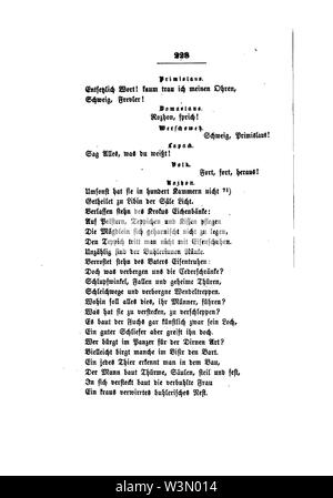 Clemens Brentano's gesammelte Schriften VI 228. Banque D'Images