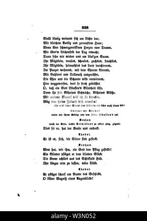 Clemens Brentano's gesammelte Schriften VI 338. Banque D'Images