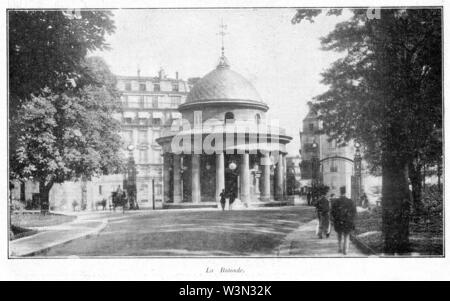 Clément Maurice Paris en plein air, BUC, 1897,100 La Rotonde. Banque D'Images