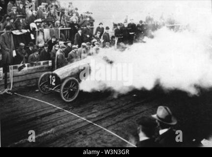 Clement-Bayard à la Vanderbilt Cup 1905. Banque D'Images