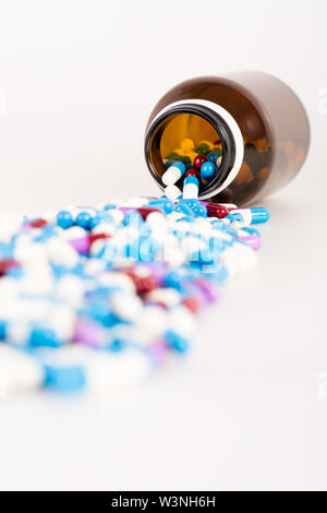 capsule de médicament médical Banque D'Images