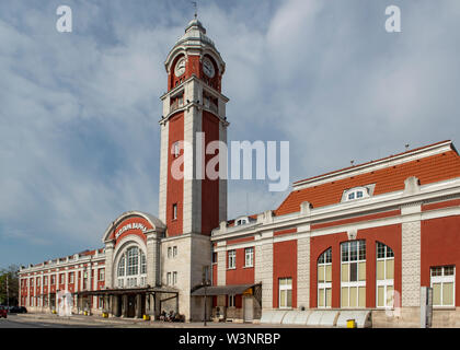 La gare centrale, à Varna, Bulgarie Banque D'Images