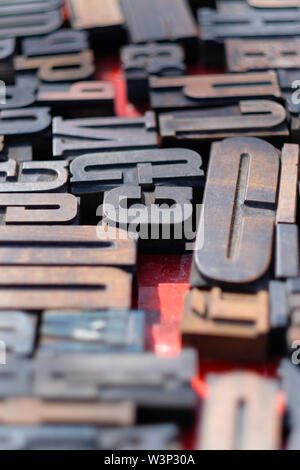 Résumé image des lettres de l'alphabet Banque D'Images