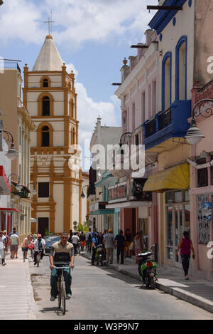 Amérique latine, Caraïbes, Cuba, Camaguey, Nuestra Senora de la Soledad church Banque D'Images