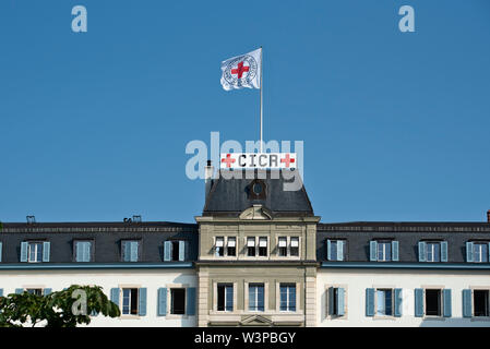 Siège de Genève du CICR, Comité international de la Croix-Rouge CICR, Comité international de la Croix-Rouge, à Genève, Suisse Banque D'Images