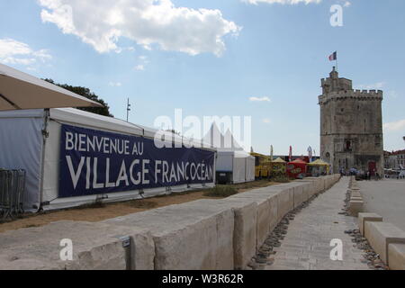 Fanny Ardant est arrivé au Francofolies de La Rochelle pour parler de chansons qui ont marqué Banque D'Images