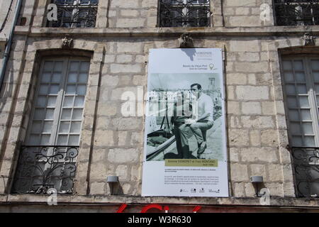 Fanny Ardant est arrivé au Francofolies de La Rochelle pour parler de chansons qui ont marqué Banque D'Images