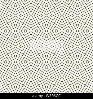 Seamless Vector pattern géométrique. Simple moderne résumé la texture. Répéter les traits fins treillis. Illustration de Vecteur