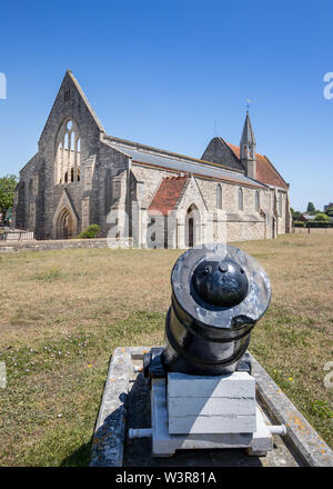 L'église de la garnison royale, en vieux Portsmouth, Hampshire, Royaume-Uni Banque D'Images