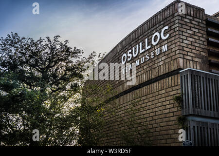 Séoul, Corée du Sud - Avril 9,2018 : Osulloc Plateau Musée dans l'île de Jeju. Banque D'Images