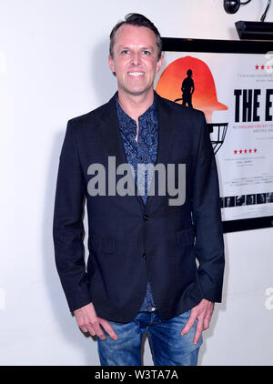 Graeme Swann assister à la première mondiale de la bordure à Picturehouse, Central London Piccadilly Circus. Banque D'Images